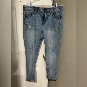 Democracy Light Blue Boyfriend Jeans